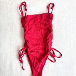 NWOT UO Rosa One Piece Swimsuit - Red (XS/S)